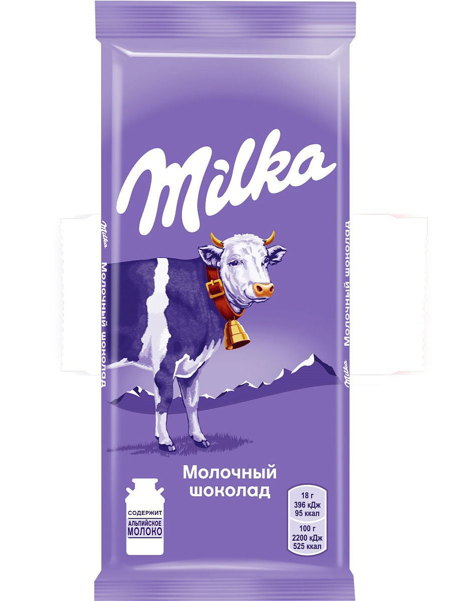 MILKA молочный шоколад