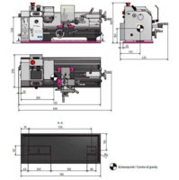 Настольный токарный станок OPTIturn TU 2004V