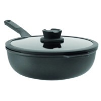 Сковорода-Вок с антипригарным покрытием BergHOFF LEO STONE 28 см 4,4 л-ASAXIY UZ