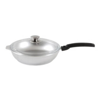 Сковорода 240/60мм со съемной ручкой, стеклянной крышкой Kukmara-ASAXIY UZ