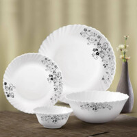 Столовый сервиз Diva La Opala Mystrio Black 50 предметов-ASAXIY UZ