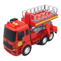 Игрушечная машина - Inertai Truck пожарный элеватор красный