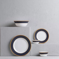 Столовый сервиз Diva La Opala Regent Blue 44 предметов-ASAXIY UZ