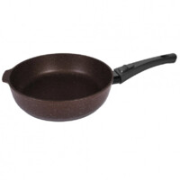 Сковорода 280/65мм со съемной ручкой, АП (Тёмный, кофейный, фисташковый, светлый)-ASAXIY UZ