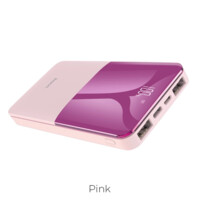 Внешний аккумулятор Power bank Hoco J42 10000mAh розовый-ASAXIY UZ