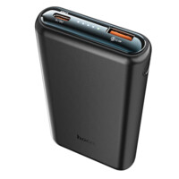 Power bank Hoco Q1 10000mAh qora tashqi akkumulyatori-ASAXIY UZ