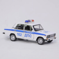 Игрушечная машина модель - VAZ-2105 Lada  полицейский белый