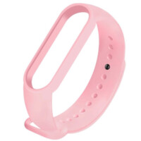 Силиконовый ремешок для Xiaomi Mi Band 5 Pink-ASAXIY UZ