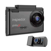 Видеорегистратор с сигнатурным радар-детектором и дополнительной камерой Inspector GlobuS