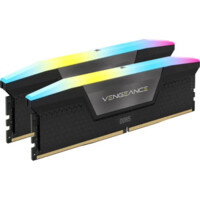 Оперативная память Corsair Vengeance RGB 64GB (2x32GB) DDR5 5600MHz C36 Black