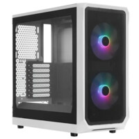 Компьютерный корпус FRACTAL DESIGN Focus 2 RGB White-ASAXIY UZ