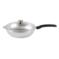 Сковорода 220/50мм со съемной ручкой, стеклянной крышкой Kukmara-ASAXIY UZ