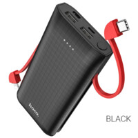 Внешний аккумулятор Power bank Hoco J67 10000mAh черный-ASAXIY UZ