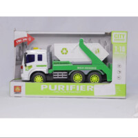 Игрушечная машина Purifier - Мусоровоз зеленый