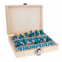 Набор фрез по дереву Total TACSR0121 (6 мм, 12 шт)