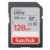 Карта памяти SanDisk Ultra SDXC UHS-I Class 10 V30 140MB/s 128GB