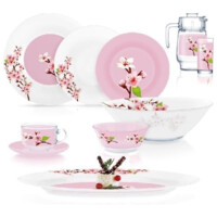 Столовый сервиз  Luminarc Rose Garden 46 предметов, 6 персон-ASAXIY UZ