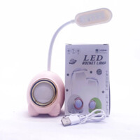 Настольная лампа Rocket Led SY8822 розовый
