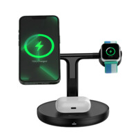 Зарядное устройство Baseus Swan WXTE000101 3/1 (iPhone, Apple Watch, AirPods + 1м USB-C)-ASAXIY UZ