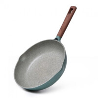 Сковорода для жарки Fissman Firenze 26x6,5 см, алюминий с антипригарным покрытием Greblon C2, индукция-ASAXIY UZ