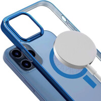 iPhone 12 Pro uchun ko'k MagSafe g'ilofi-ASAXIY UZ