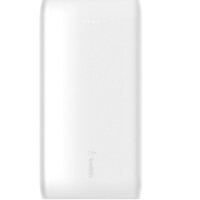 Портативное зарядное устройство Power Bank Belkin 10000mAh 18W USB-A, USB-C White