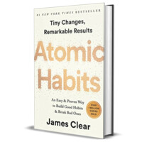 James Clear: Atomic Habits. An Easy &amp; Proven Way to Build Good Habits &amp; Break Bad Ones (hard cover A5)