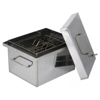 Коптильня BoyScout 33х28х25 см, двухъярусная, с гидрозатвором, с поддоном-ASAXIY UZ