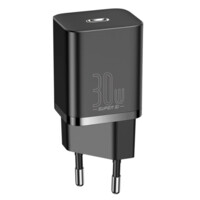 Baseus 30W EU Black CCSUP-J01 qora zaryadlash qurilmasi