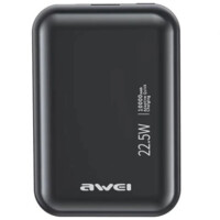 Портативный аккумулятор Awei P184K 10000mAh Черный-ASAXIY UZ