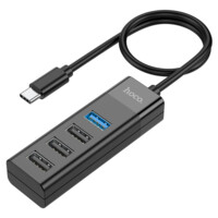 USB HUB 4-в-1 “HB25 Easy mix” USB на USB3.0+USB2.0*3  Type-C hab