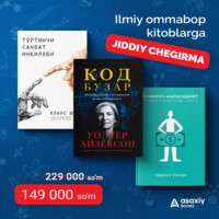 Ilmiy-ommabop kitoblarga jiddiy chegirma!