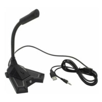 Микрофон проводной Defender Pitch GMC 200  черный-ASAXIY UZ