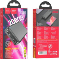 HOCO J100A 20000 mAh qora tashqi akkumulyatori-ASAXIY UZ