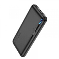 10000 mAh J82 HOCO tashqi akkumulyatori Qora-ASAXIY UZ