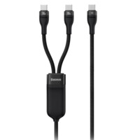 Baseus Flash 2 in 1 USB C Cable 100W kabeli-ASAXIY UZ