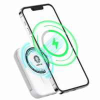 Green Lion  Monaco MagSafe Power Bank 10000mAh oq tashqi akkumulyatori-ASAXIY UZ