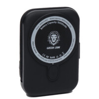 Green Lion  Monaco MagSafe Power Bank 10000mAh qora tashqi akkumulyatori-ASAXIY UZ