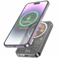 Беспроводное зарядное устройство Hoco Q14 5000mAh черный-ASAXIY UZ