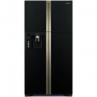 Холодильник HITACHI R-VG720PUC5 GBK (Черное стекло)
