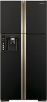 Холодильник HITACHI R-W720PUC1 GBK (Черное стекло)