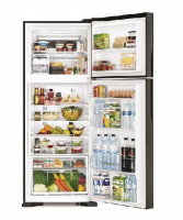 Холодильник HITACHI R-VG540PUC3 GBK (Черное стекло)