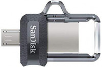 USB-флешка SanDisk Ultra Dual Drive 3.0 OTG 64 GB (Для компьютера, для смартфона)