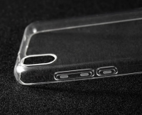 Чехол силиконовый для Xiaomi Redmi 7A, прозрачный-ASAXIY UZ