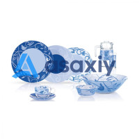 Столовый сервиз Luminarc Plenitude Blue, 46 предметов 6 персон-ASAXIY UZ