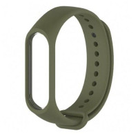 Силиконовый сменный браслет для Xiaomi Mi Band 5 Болотный цвет-ASAXIY UZ