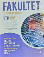 Факультет техника йўналиши-ASAXIY UZ