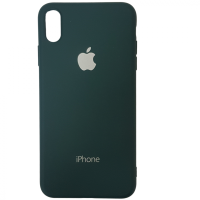 Чехол для iPhone XS Max, темно-зеленый