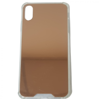 Золотистый зеркальный чехол для iPhone XS Max-ASAXIY UZ
