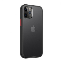 Пластиковый чехол для Iphone 12 pro max Black-ASAXIY UZ